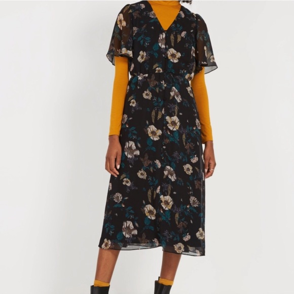Frank & Oak Floral Dress - Picture 1 of 13